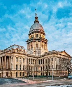 Springfield Illinois Diamond Painting