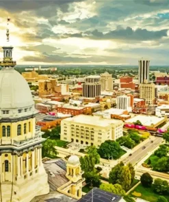 Springfield In Illinois Diamond Painting