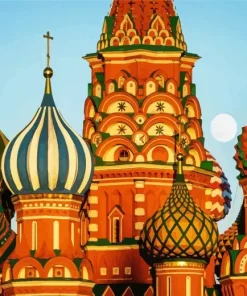 St Basils Cathedral Diamond Painting