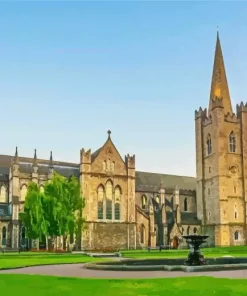 St Patricks Cathedral Ireland Diamond Painting
