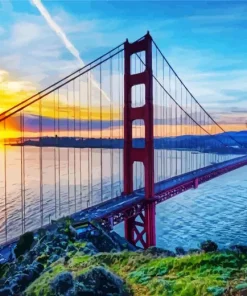 Sunrise At San Francisco Diamond Painting