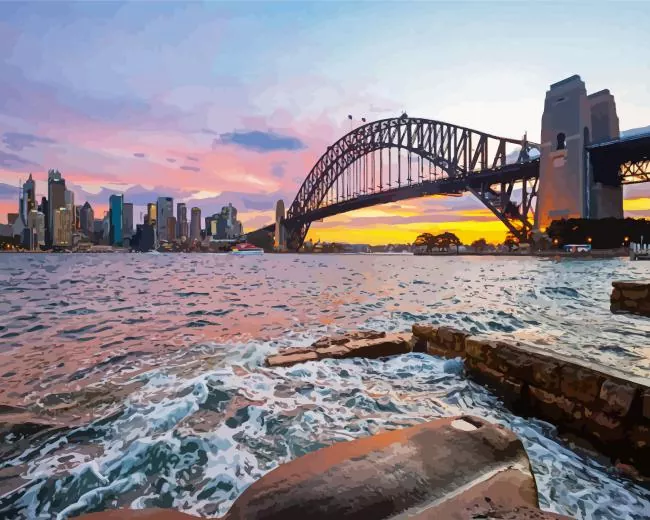 Sydney Harbour Bridge Diamond Paintings Sydney Harbour Bridge Diamond Painting