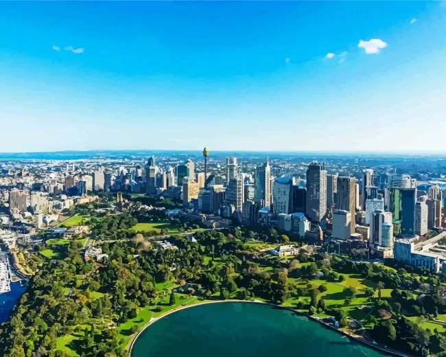 Sydney Royal Botanic Garden Diamond Paintings Sydney Royal Botanic Garden Diamond Painting