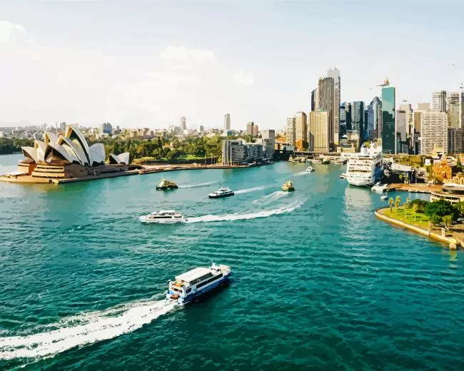 Sydney city Diamond Paintings Sydney City Diamond Painting