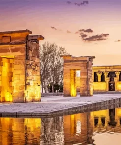Temple Of Debod Diamond Painting