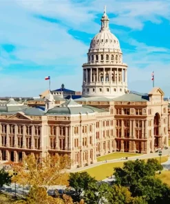 Texas Capitol Austin Diamond Painting
