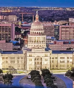 Texas Capitol Diamond Painting