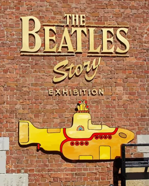 The Beatles Story England Diamond By Numbers The Beatles Story England Diamond Painting