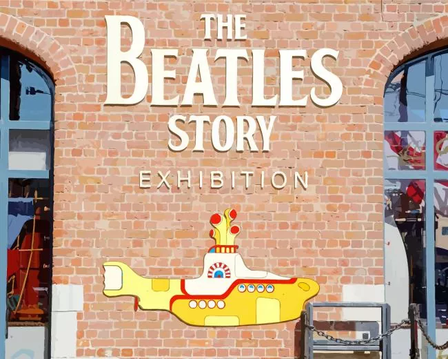 The Beatles Story Museum Diamond By Numbers The Beatles Story Museum Diamond Painting