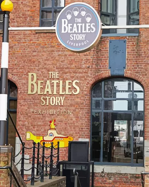 The Beatles Story Museum Liverpool Diamond By Numbers The Beatles Story Museum Liverpool Diamond Painting