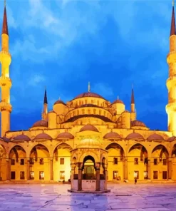 The Blue Mosque Art Diamond Painting