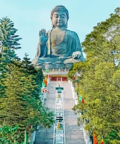 Tian Tan Buddha Diamond Painting