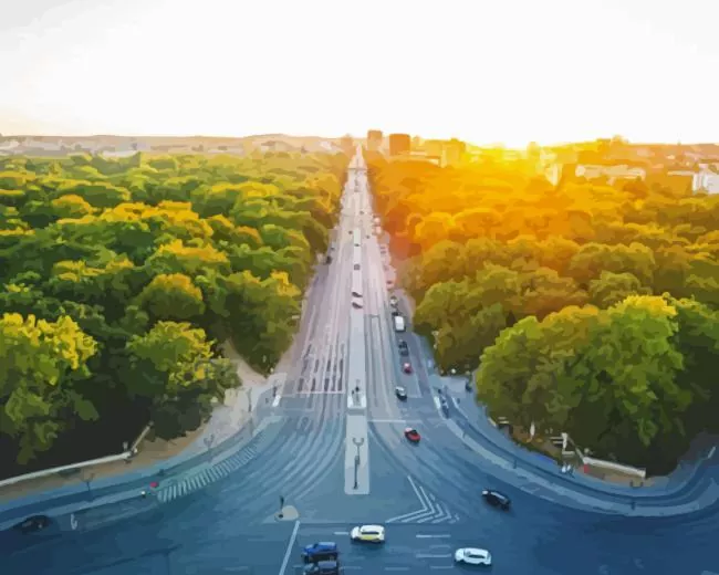 Tiergarten berlin Diamond Paintings Tiergarten Berlin Diamond Painting