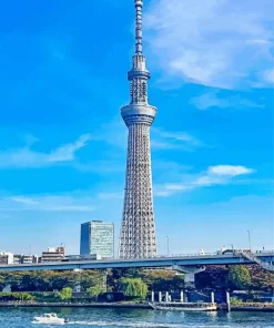 Tokyo Skytree Diamond Painting