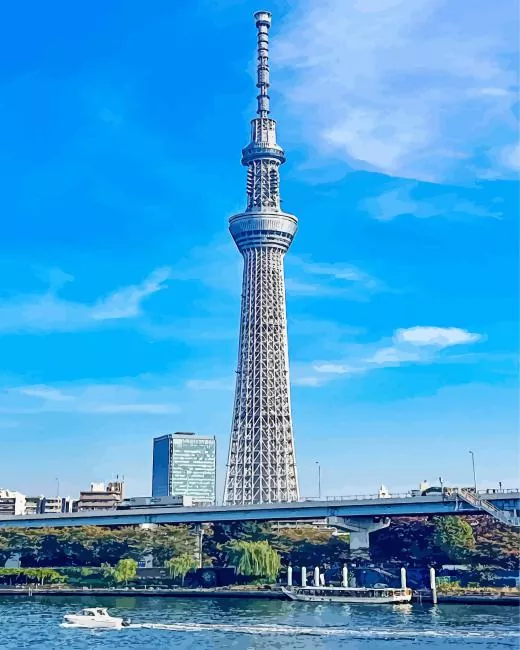 Tokyo Skytree Diamond Paintings Tokyo Skytree Diamond Painting