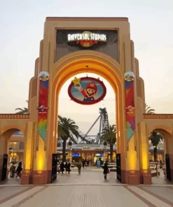 Universal Studios Japan Entrance Diamond Painting