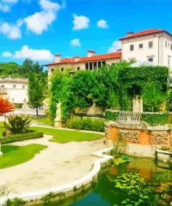 Vizcaya Museum And Gardens Diamond Painting