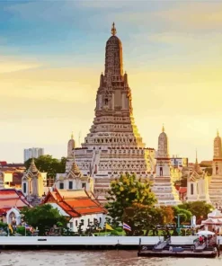Wat Arun Bangkok Thailand Diamond Painting