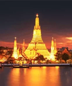 Wat Arun Ratchawararam Diamond Painting