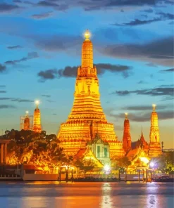 Wat Arun Ratchawararam Ratchawaramahawihan Diamond Painting