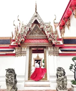 Wat Phra Chetuphon Wimon Temple Diamond Painting