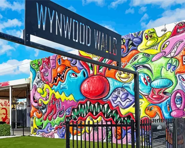 Wynwood Walls Miami Diamond By Numbers Wynwood Walls Miami Diamond Painting