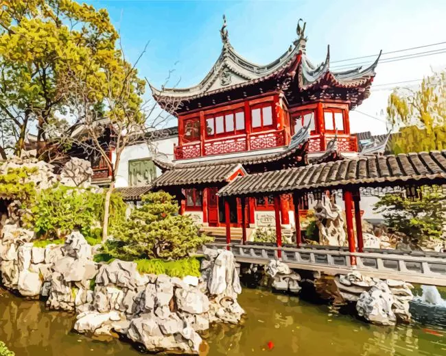 Yu Garden Diamond By Numbers Yu Garden Diamond Painting