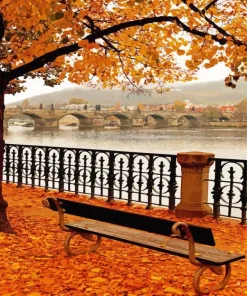 Autumn In Prague Diamond Painting