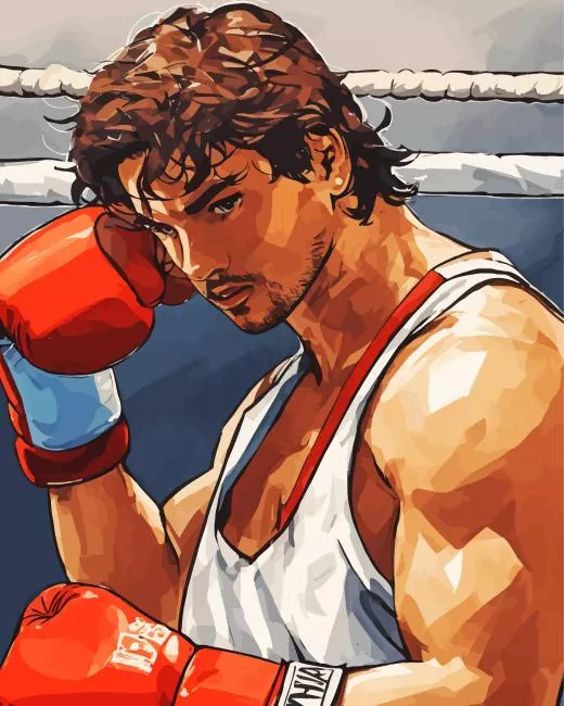 boxer art Diamond By Numbers Boxer Art Diamond Painting