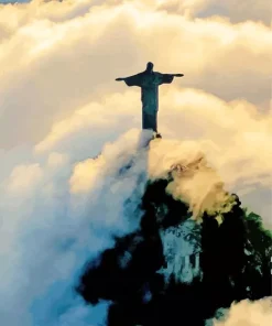 Christ The Redeemer Statue Diamond Painting