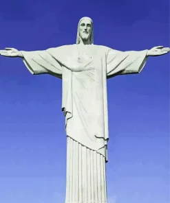 Christ The Redeemer Statue Rio Brazil Diamond Painting