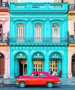 Colorful Cuba City Diamond Painting