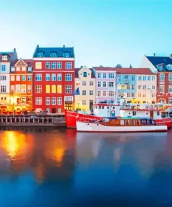 Copenhagen Denmark City Diamond Painting