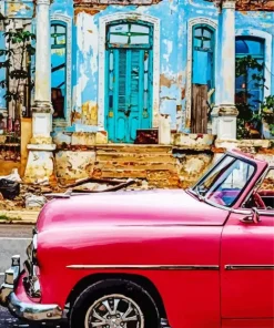 Cuba Old Buildings Diamond Painting