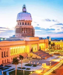 Cuba Sunset Diamond Painting