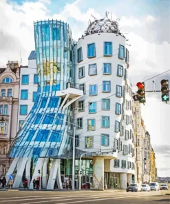 Dancing House Diamond Painting
