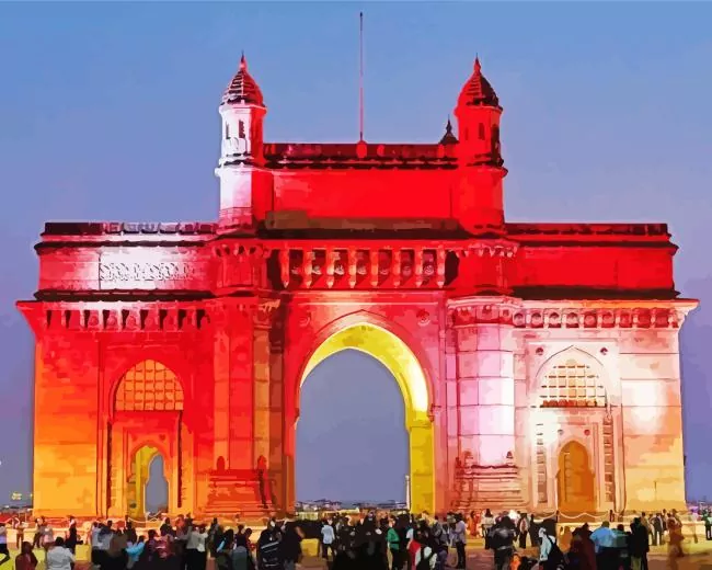 gateway of india art Diamond Paints Gateway Of India Art Diamond Painting
