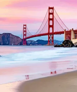 Golden Gate Bridge San Francisco Diamond Painting