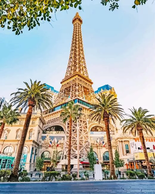 hotel Paris Las Vegas Diamond By Numbers Hotel Paris Las Vegas Diamond Painting