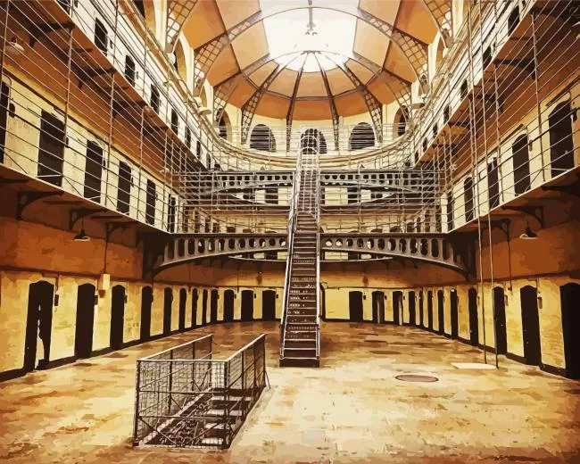 kilmainham gaol museum Diamond By Numbers Kilmainham Gaol Museum Diamond Painting