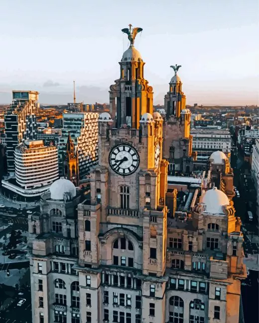 liverpool hotel Diamond By Numbers Liverpool Hotel Diamond Painting
