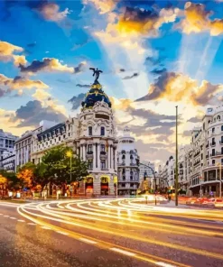 Madrid City Diamond Painting