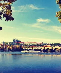 Prague Bridge Diamond Painting