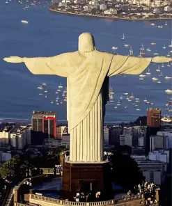Redeemer Brazil Statue Diamond Painting