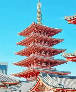 Senso Ji Temple Diamond Painting