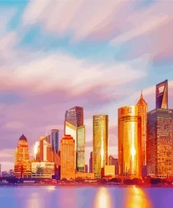 Shanghai In China Diamond Painting