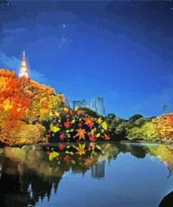 Shinjuku Gyoen National Garden Diamond Painting