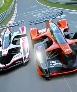 Sonnys Racing Cars Diamond Painting