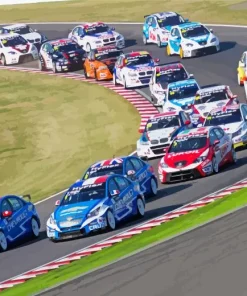 Touring Car Racing Diamond Painting