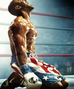 Winner Boxer Diamond Painting